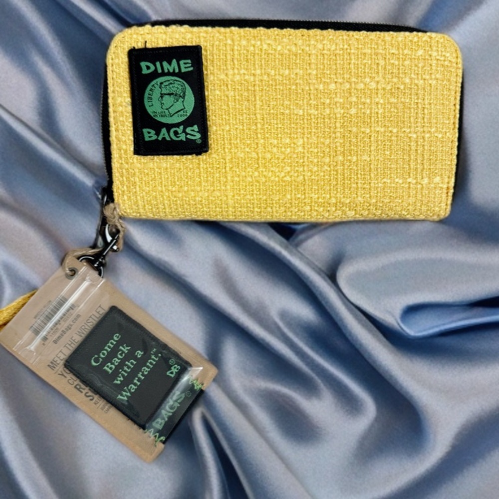 Dime Bags Yellow Wallet